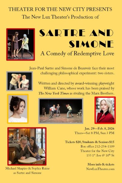 Sartre and Simone: A Comedy of Redemptive Love