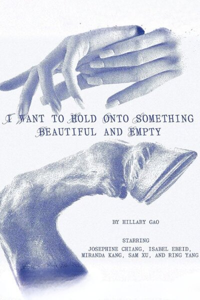 I want to hold onto something beautiful and empty