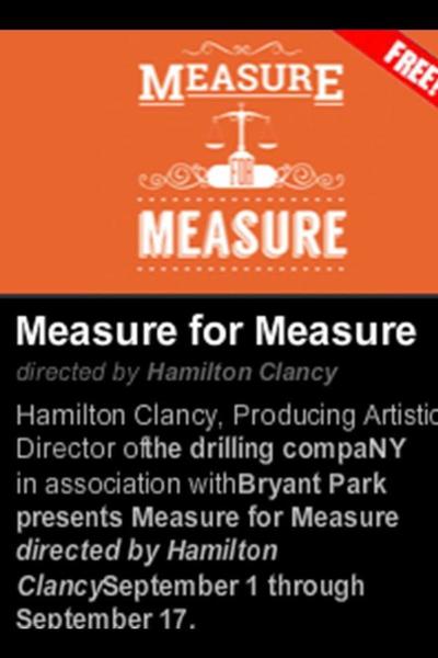 Measure for Measure (The Drilling Company)