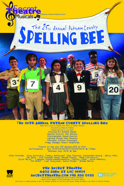 The 25th Annual Putnam County Spelling Bee (The Secret Theatre)
