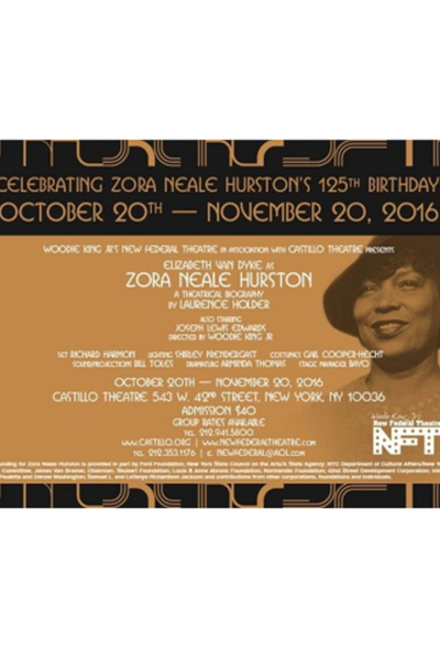 Zora Neale Hurston: A Theatrical Biography