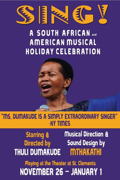 Sing! A South African and American Musical Holiday Celebration