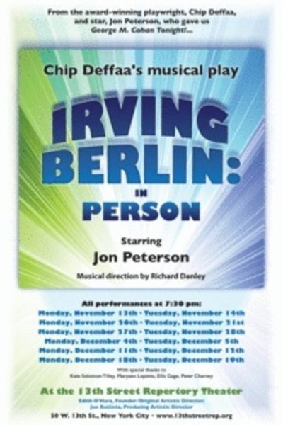 Irving Berlin: In Person