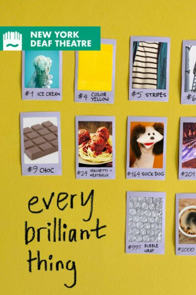 Every Brilliant Thing (New York Deaf Theatre)