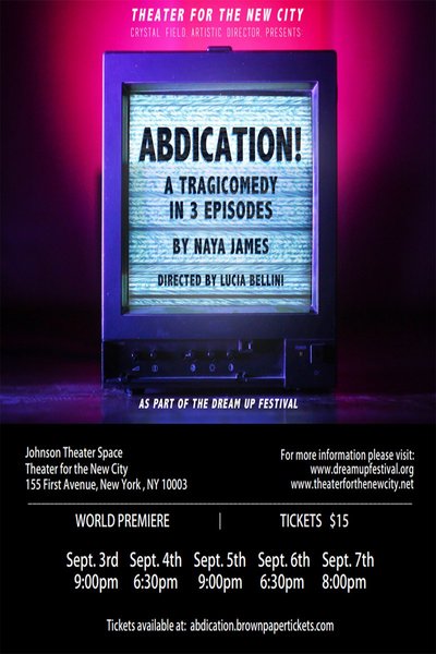 Abdication (Dream Up 2019)