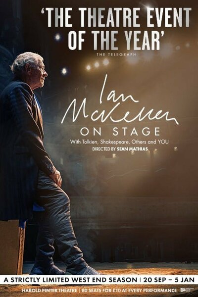 Ian McKellen On Stage In London